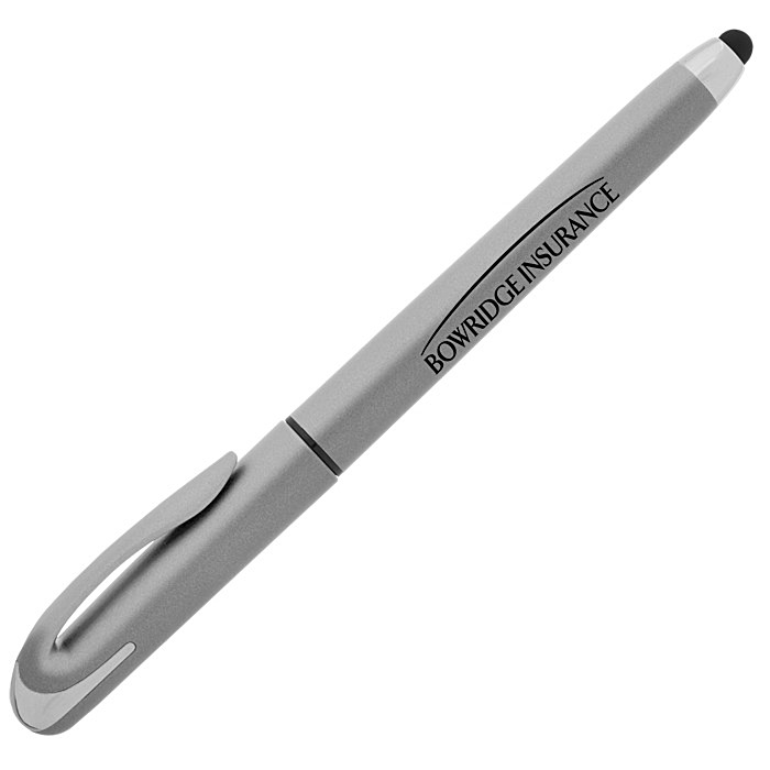 Custom Pacifica Soft Touch Stylus Gel Pen
