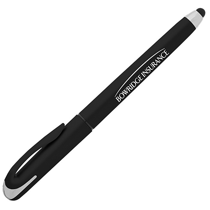 Custom Pacifica Soft Touch Stylus Gel Pen