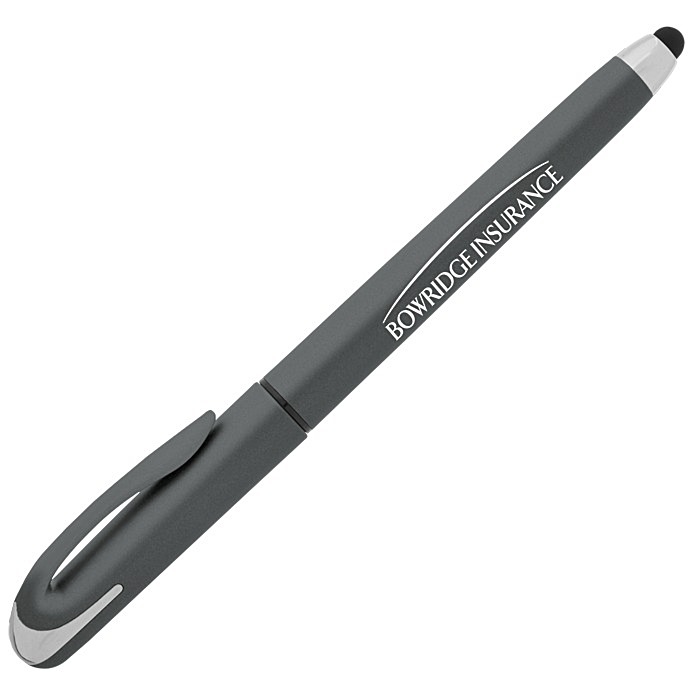 Custom Pacifica Soft Touch Stylus Gel Pen