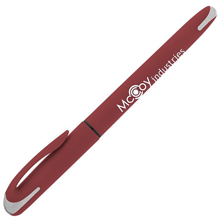 Custom Pacifica Soft Touch Gel Pen