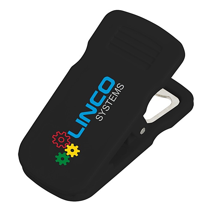 Custom Clawpop Bottle Opener Magnet Clip - Full Colour