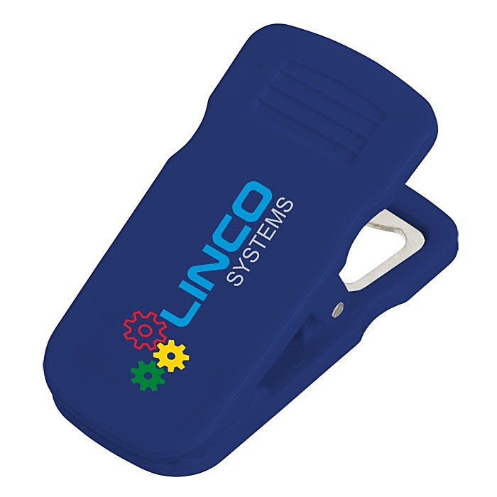 Custom Clawpop Bottle Opener Magnet Clip - Full Colour