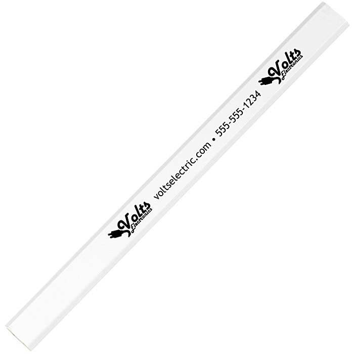 Custom Standard Finish Carpenter Pencil