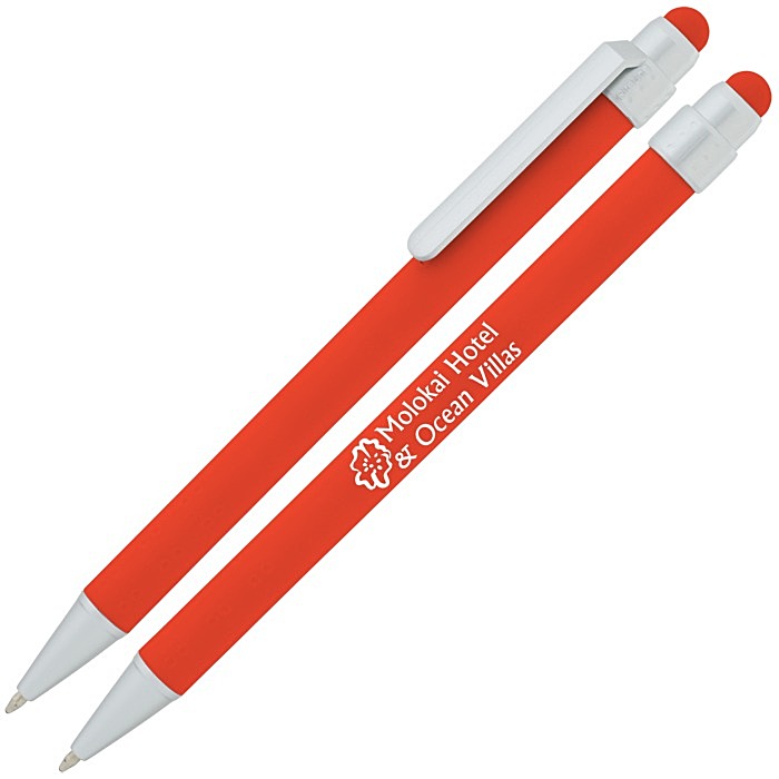 Custom Lavon Soft Touch Stylus Pen