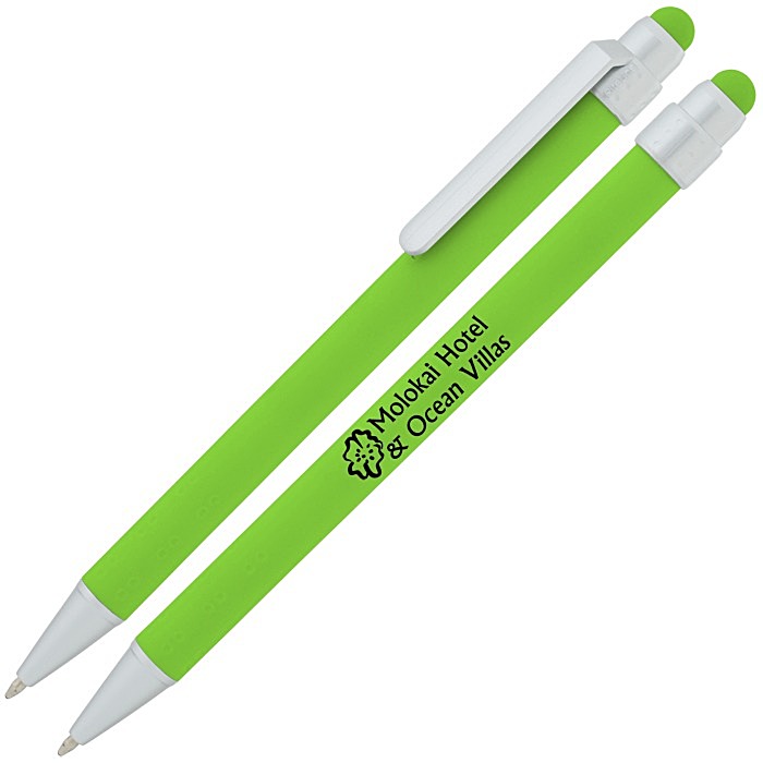 Custom Lavon Soft Touch Stylus Pen