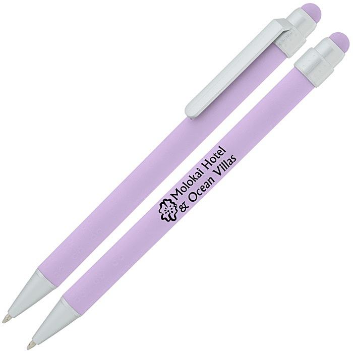 Custom Lavon Soft Touch Stylus Pen