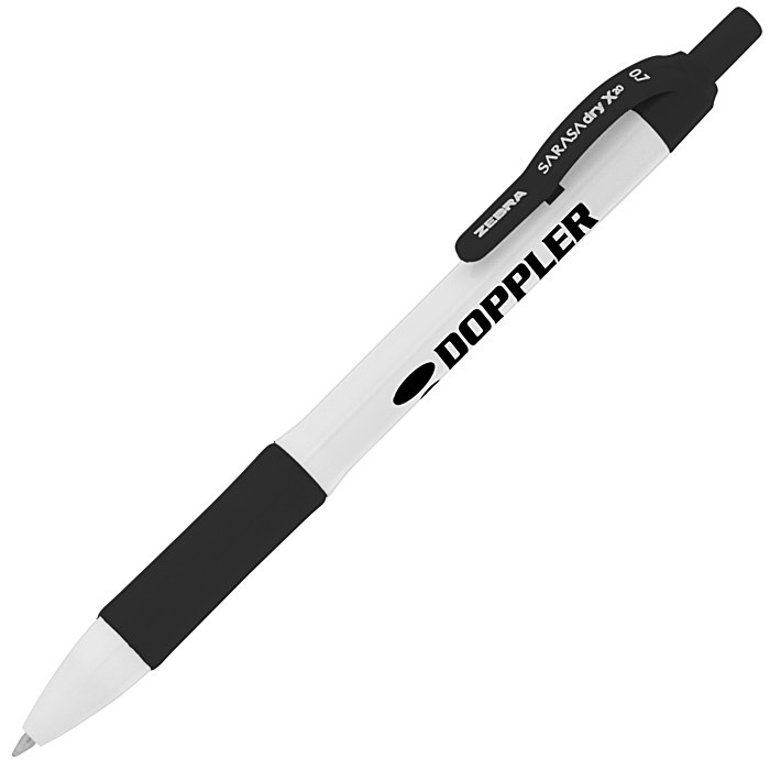 Custom Zebra Sarasa X20 Gel Pen - White