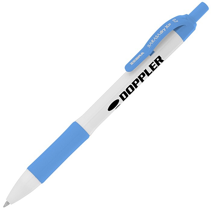 Custom Zebra Sarasa X20 Gel Pen - White