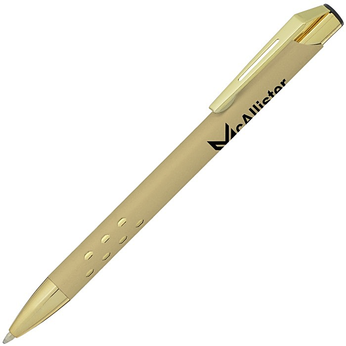 Custom Souvenir Armor Metal Pen - Gold