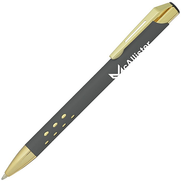 Custom Souvenir Armor Metal Pen - Gold