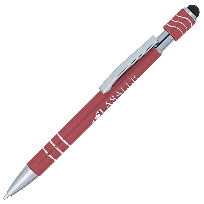 Custom Revolve Stylus Metal Spinner Pen