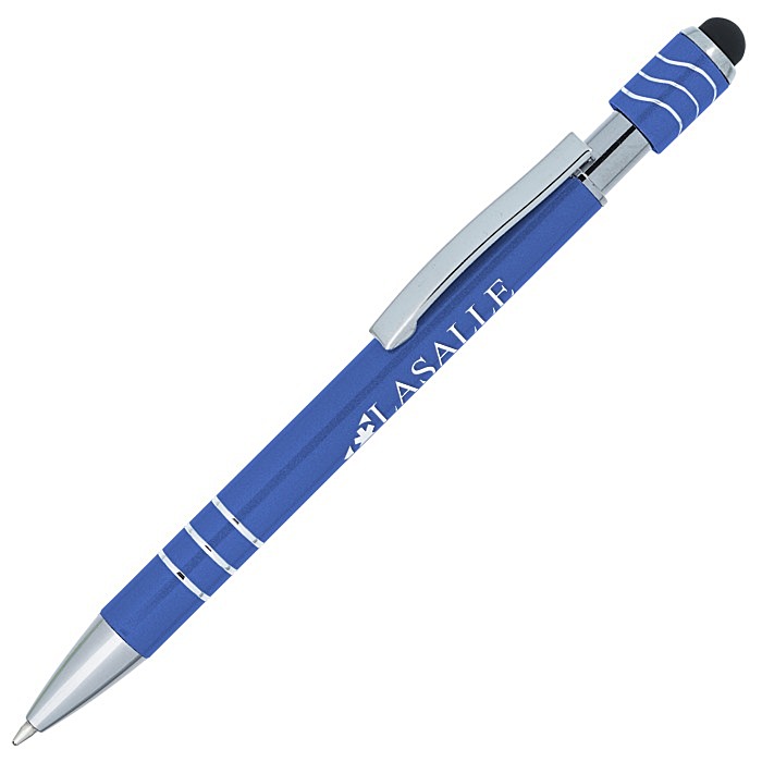 Custom Revolve Stylus Metal Spinner Pen