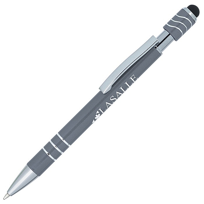 Custom Revolve Stylus Metal Spinner Pen
