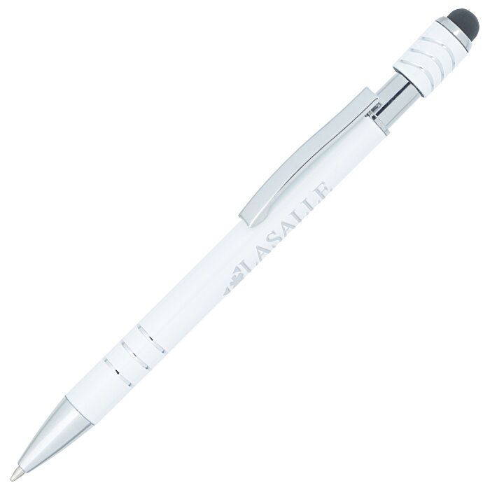 Custom Revolve Stylus Metal Spinner Pen