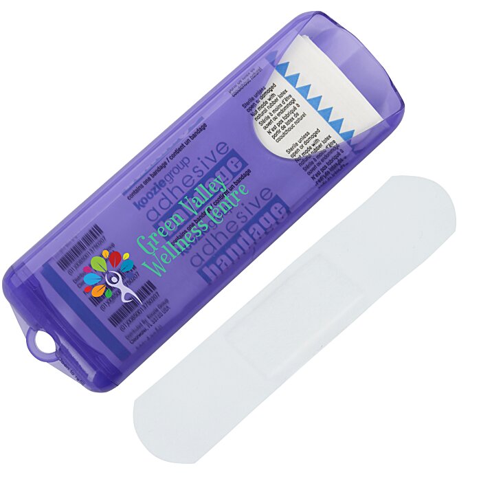 Custom Nuvo Bandage Dispenser - Clear Bandages