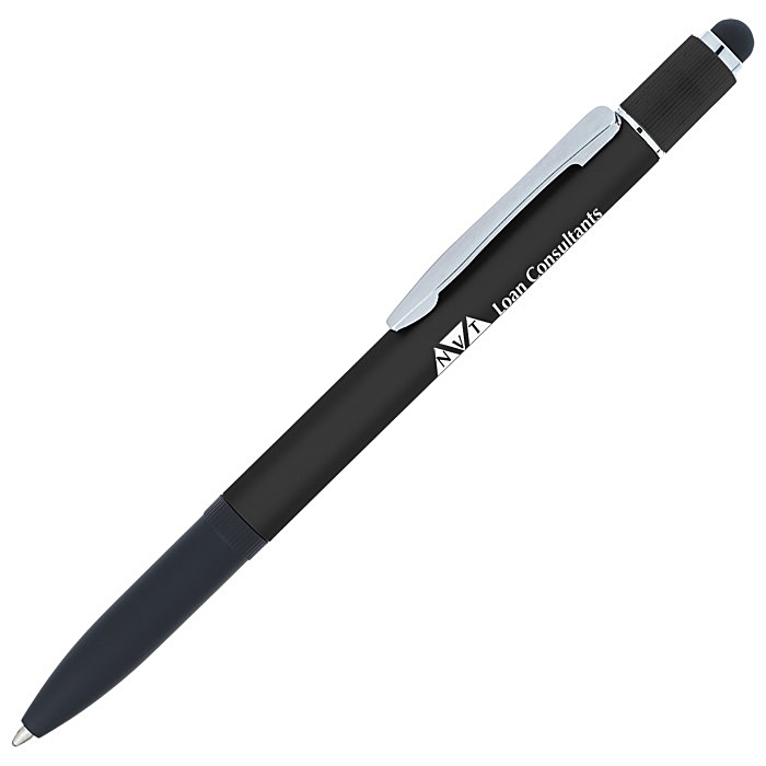 Custom Alicante Stylus Twist Metal Spinner Pen - Closeout