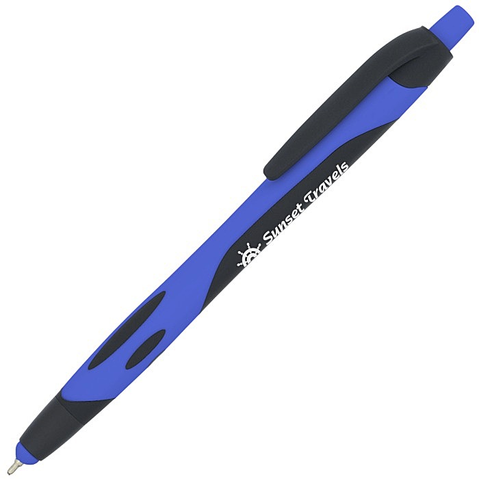 Custom Sport Soft Touch Stylus Gel Pen