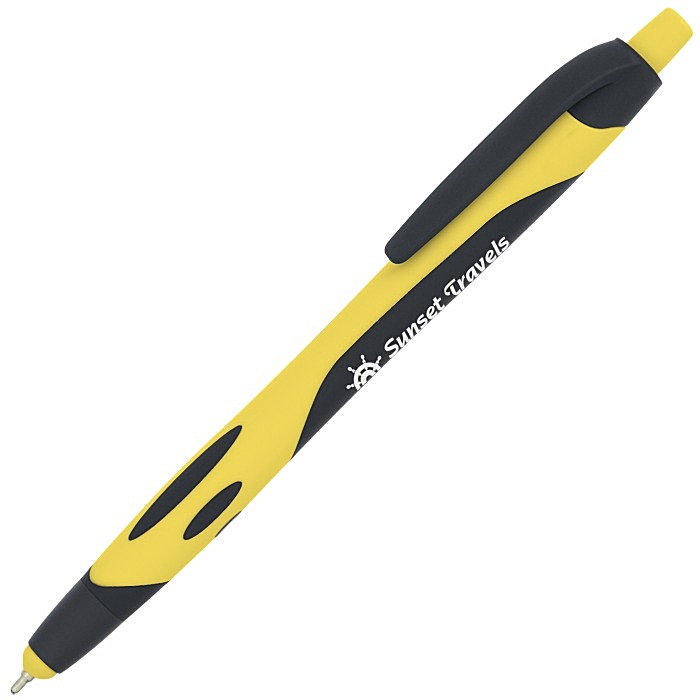 Custom Sport Soft Touch Stylus Gel Pen