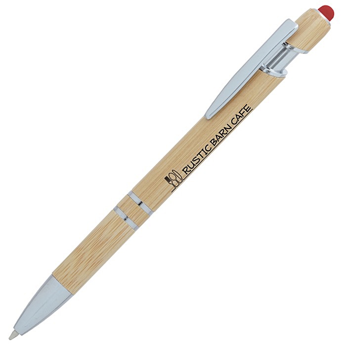 Custom Carter Incline Bamboo Stylus Pen
