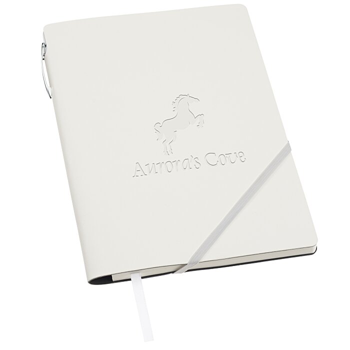 Custom Neoskin Corner Closure Notebook with Pen