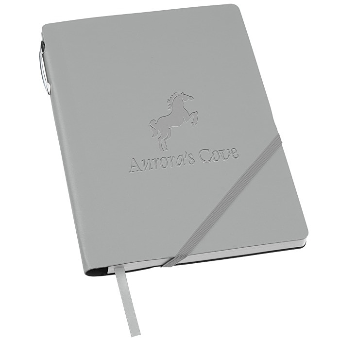 Custom Neoskin Corner Closure Notebook with Pen