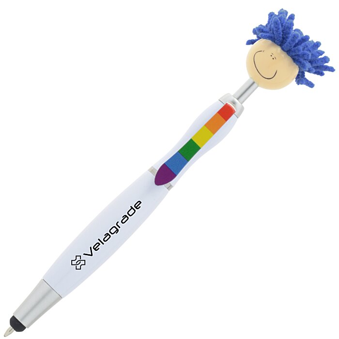 Custom MopTopper Stylus Pen - Rainbow