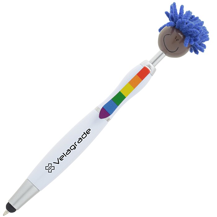 Custom MopTopper Stylus Pen - Rainbow