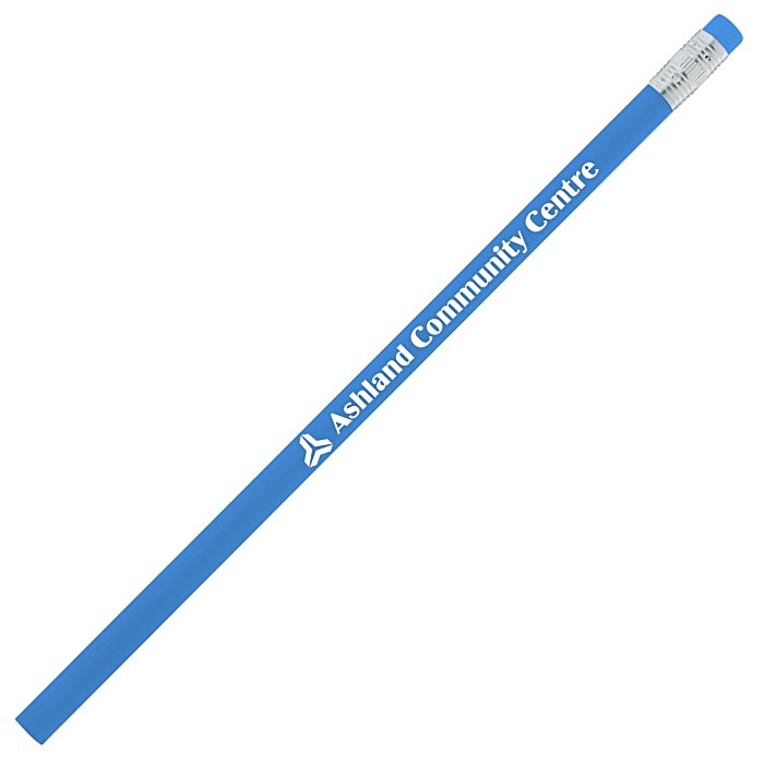 Custom Neon Fun Soft Touch Pencil