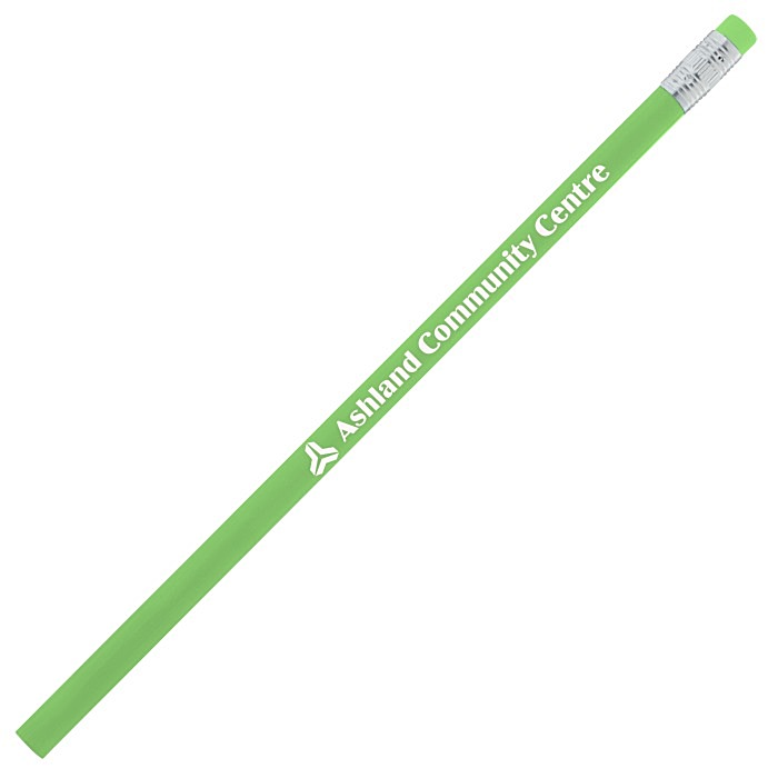 Custom Neon Fun Soft Touch Pencil