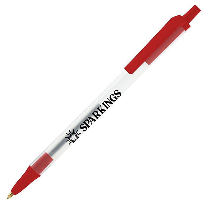 Custom Bic Clic Stic Pen - Clear