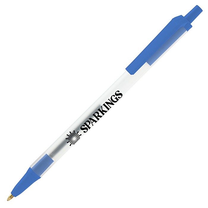 Custom Bic Clic Stic Pen - Clear