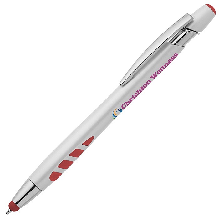 Custom Marquee Stylus Pen - Pearlized - Full Colour