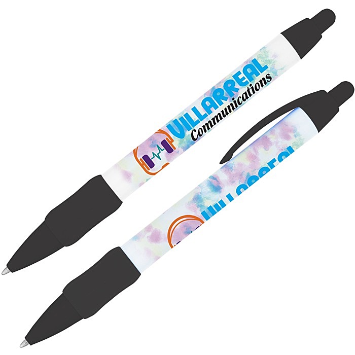 Custom Uni-Colour WideBody Pen with Grip - Full Colour