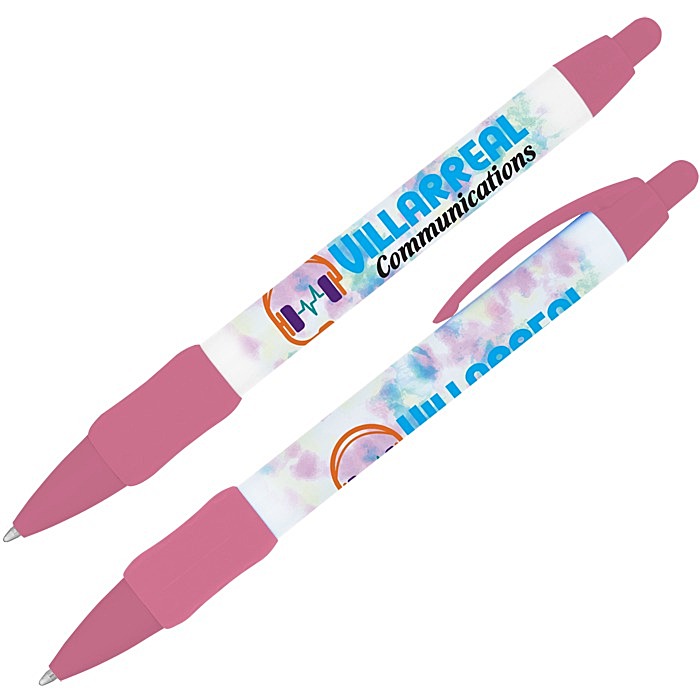 Custom Uni-Colour WideBody Pen with Grip - Full Colour