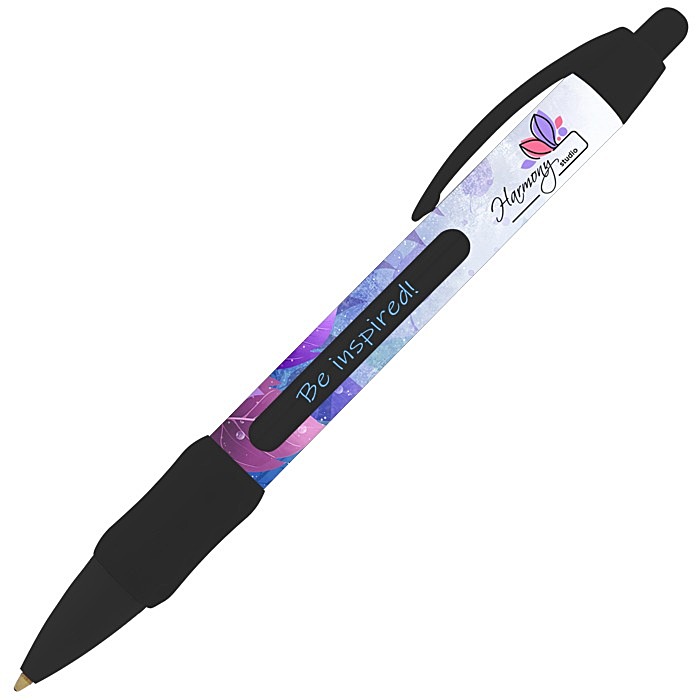 Custom Uni-Colour WideBody Message Pen - Full Colour