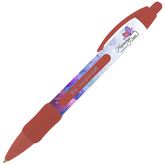 Custom Uni-Colour WideBody Message Pen - Full Colour