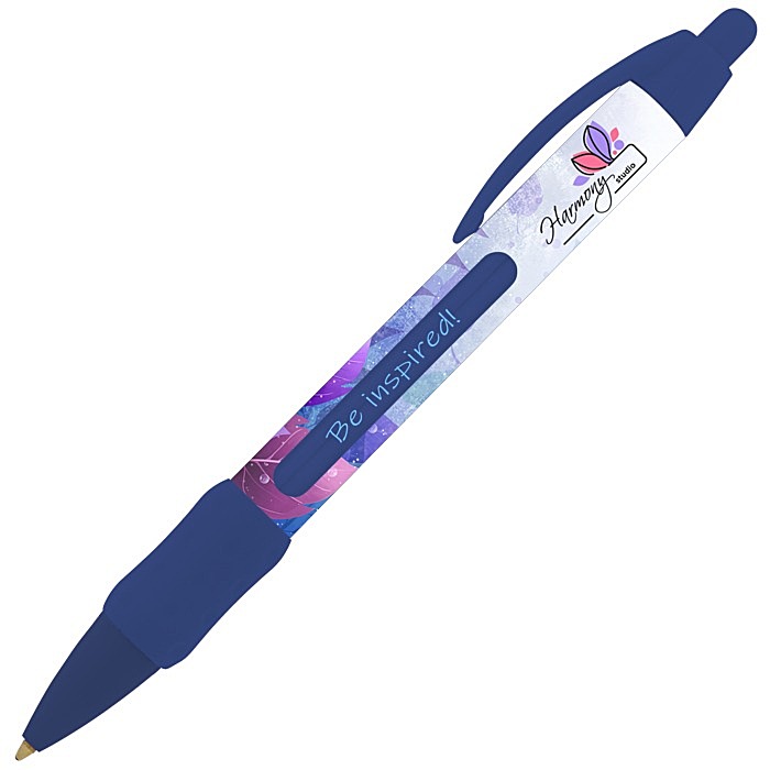 Custom Uni-Colour WideBody Message Pen - Full Colour