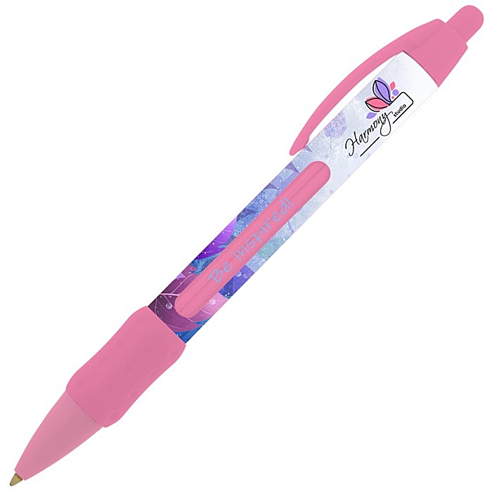 Custom Uni-Colour WideBody Message Pen - Full Colour