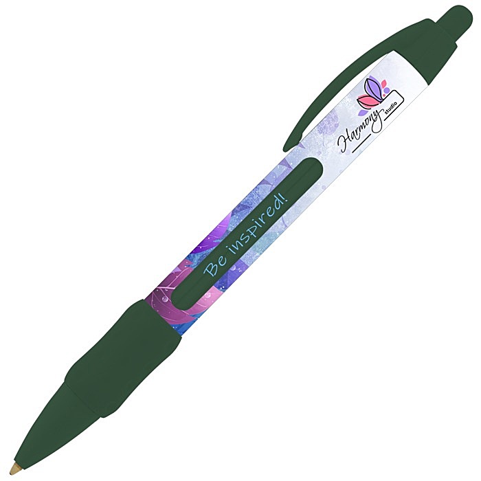 Custom Uni-Colour WideBody Message Pen - Full Colour
