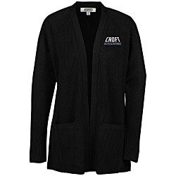 Custom Open Front Cardigan With Pockets - Ladies'
