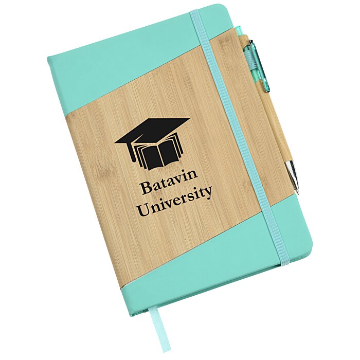 Custom Sunray Notebook with Pen