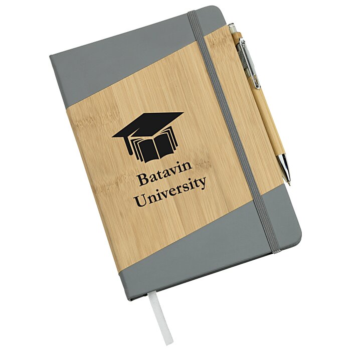 Custom Sunray Notebook with Pen