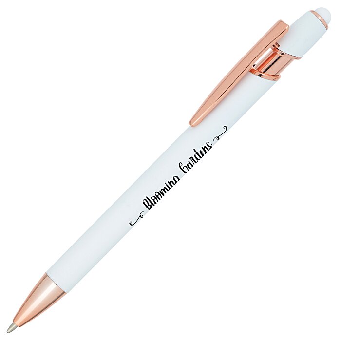 Custom Athens Soft Touch Stylus Metal Pen