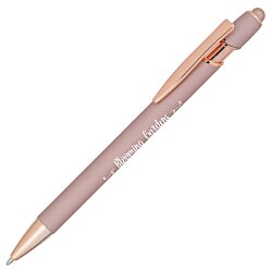 Custom Athens Soft Touch Stylus Metal Pen