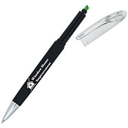 Custom Nora Soft Touch Twist Pen / Highlighter