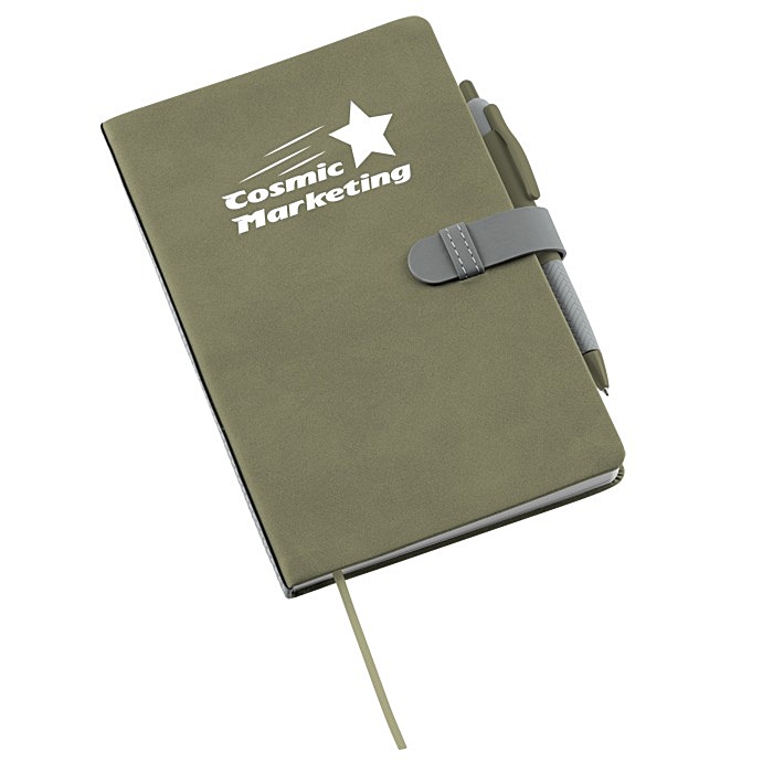 Custom Souvenir Draper Notebook with Pen