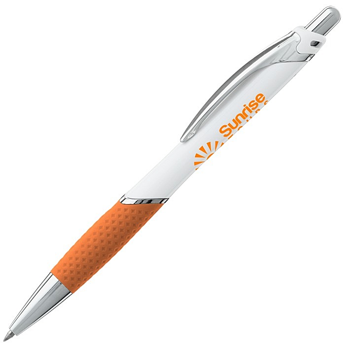 Custom Pivot Gel Pen - White