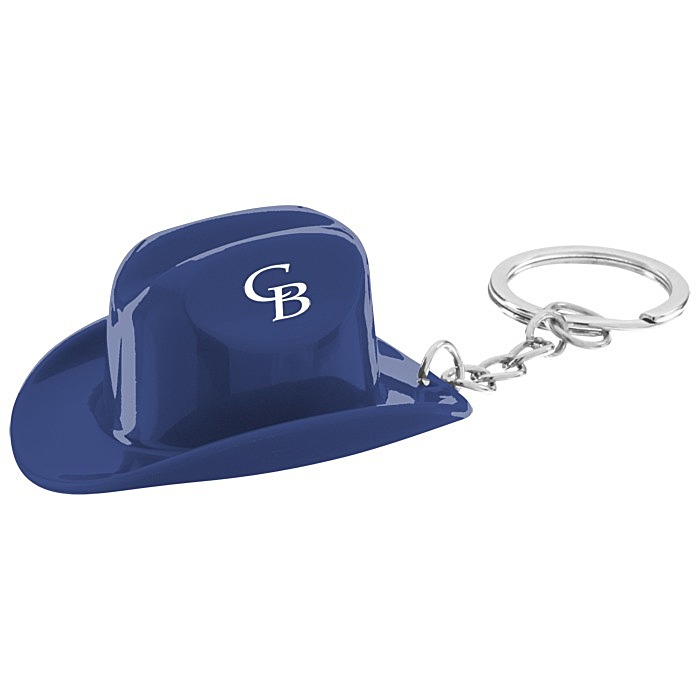 Custom Cowboy Hat Bottle Opener Keychain