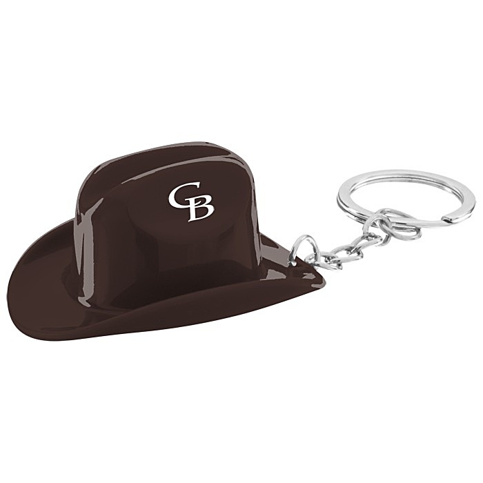 Custom Cowboy Hat Bottle Opener Keychain