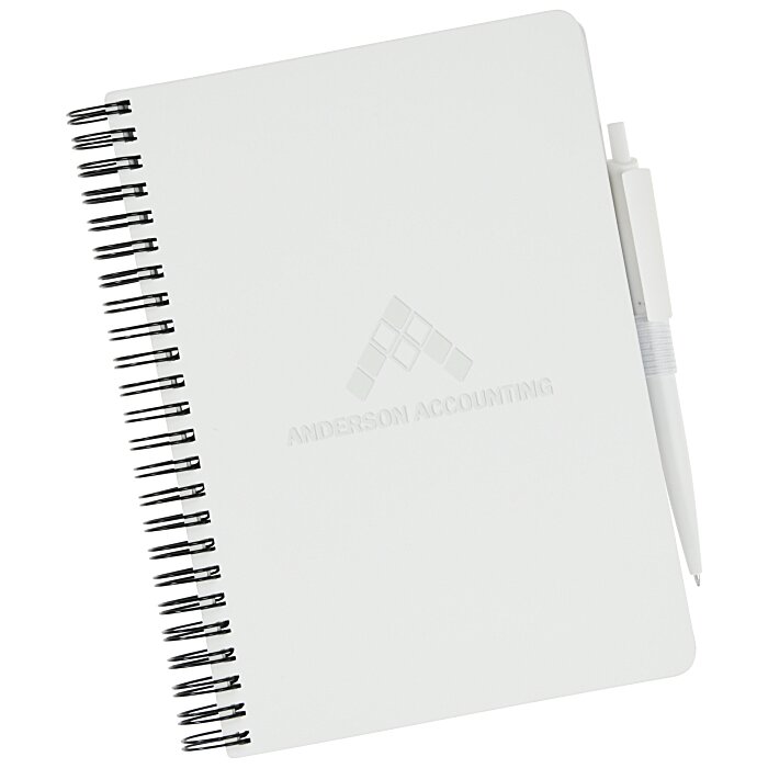 Custom Neoskin Torres Spiral Notebook with Pen